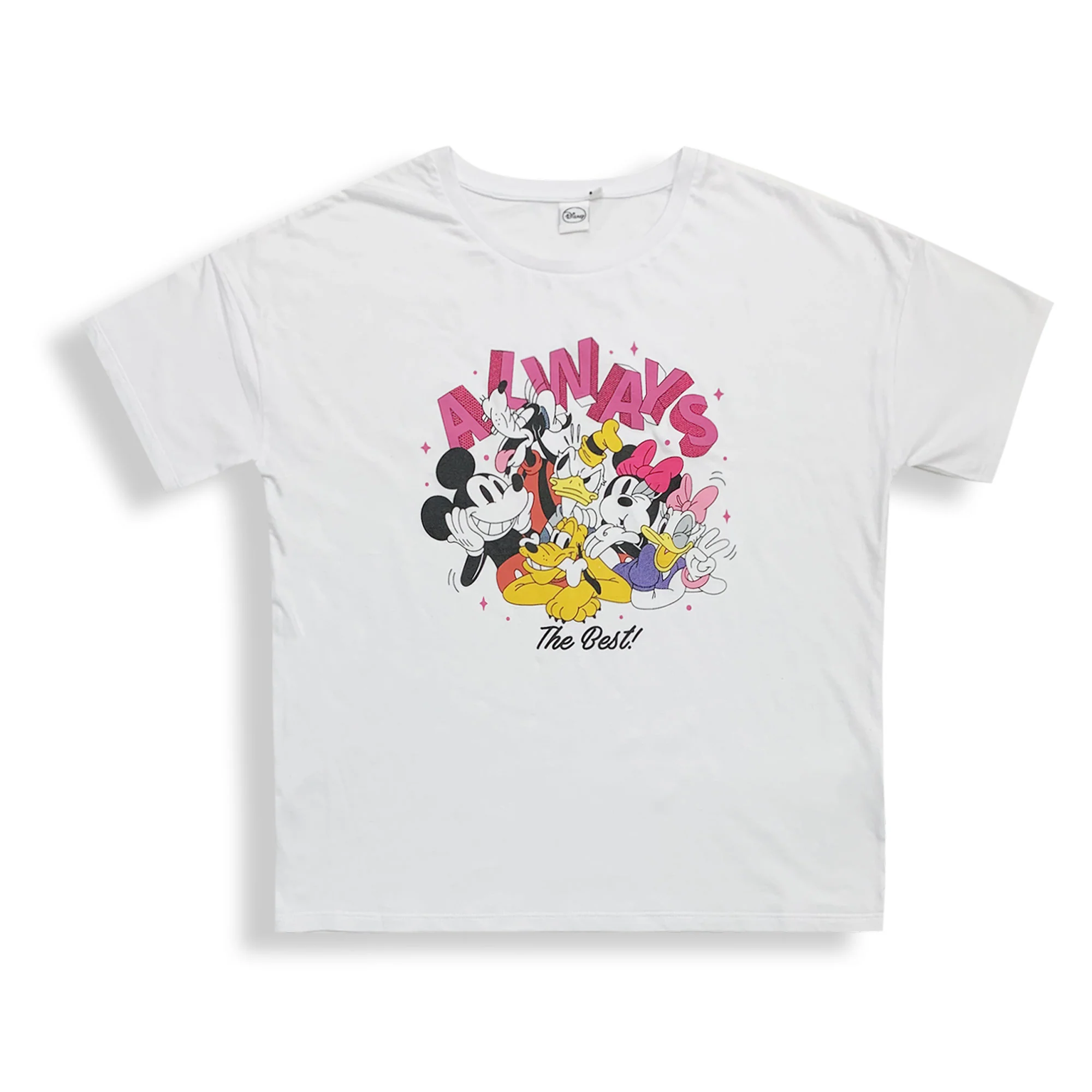 Pigiama corto donna Disney Mickey Mouse t-shirt e short in cotone estivo 6093 - immagine 8