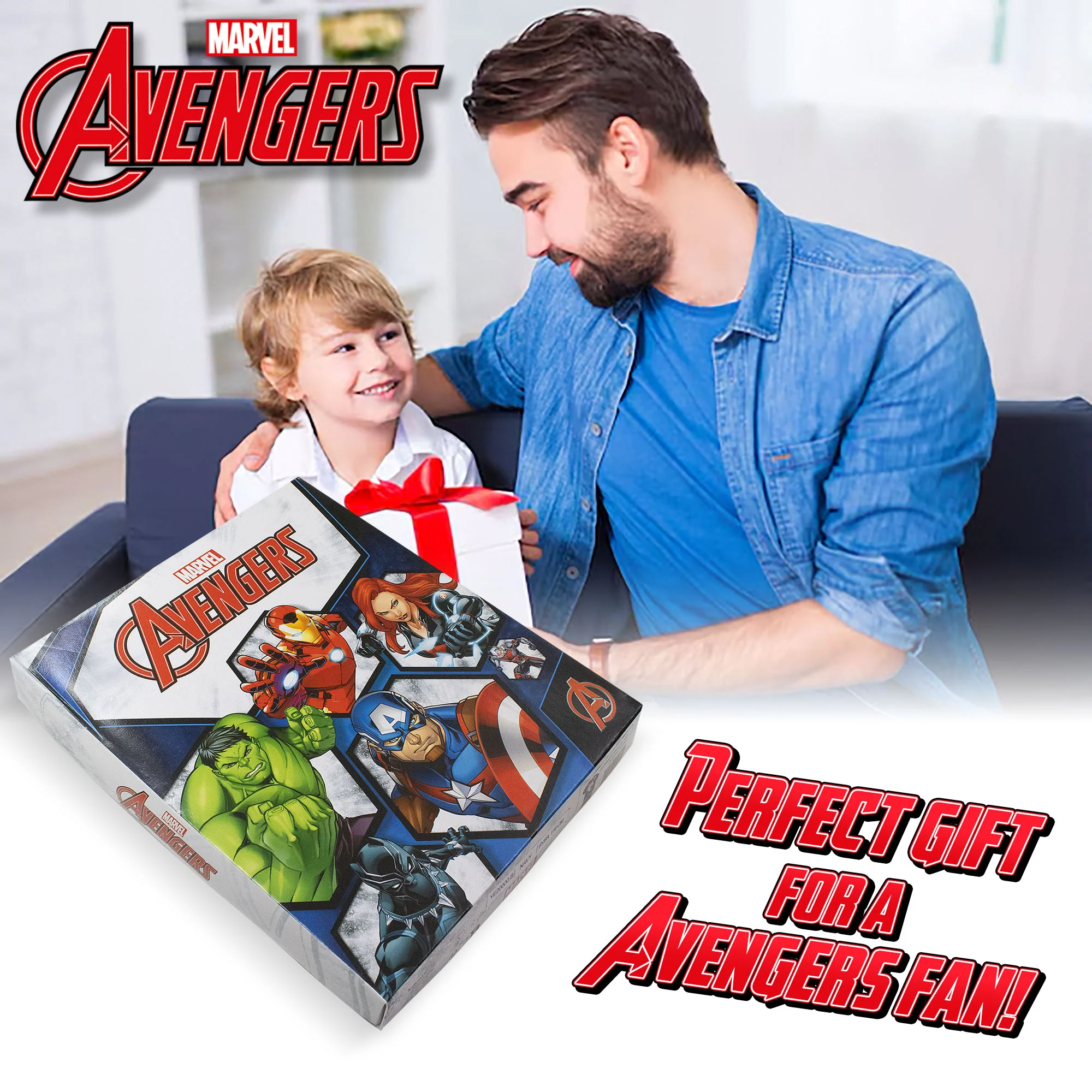 Pigiama Marvel Avengers corto per bambino in cotone leggero a maniche corte 7077 - immagine 7