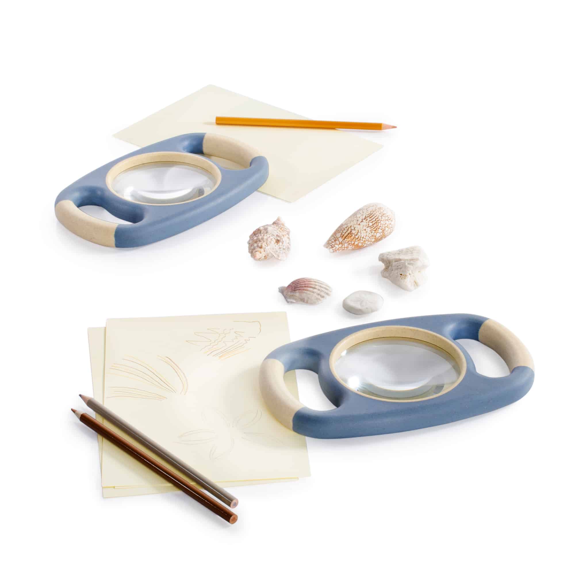 Guidecraft All-Weather Two-Handed Magnifier – 2er-Set Poly+ Forschungs-Lupen - immagine 4