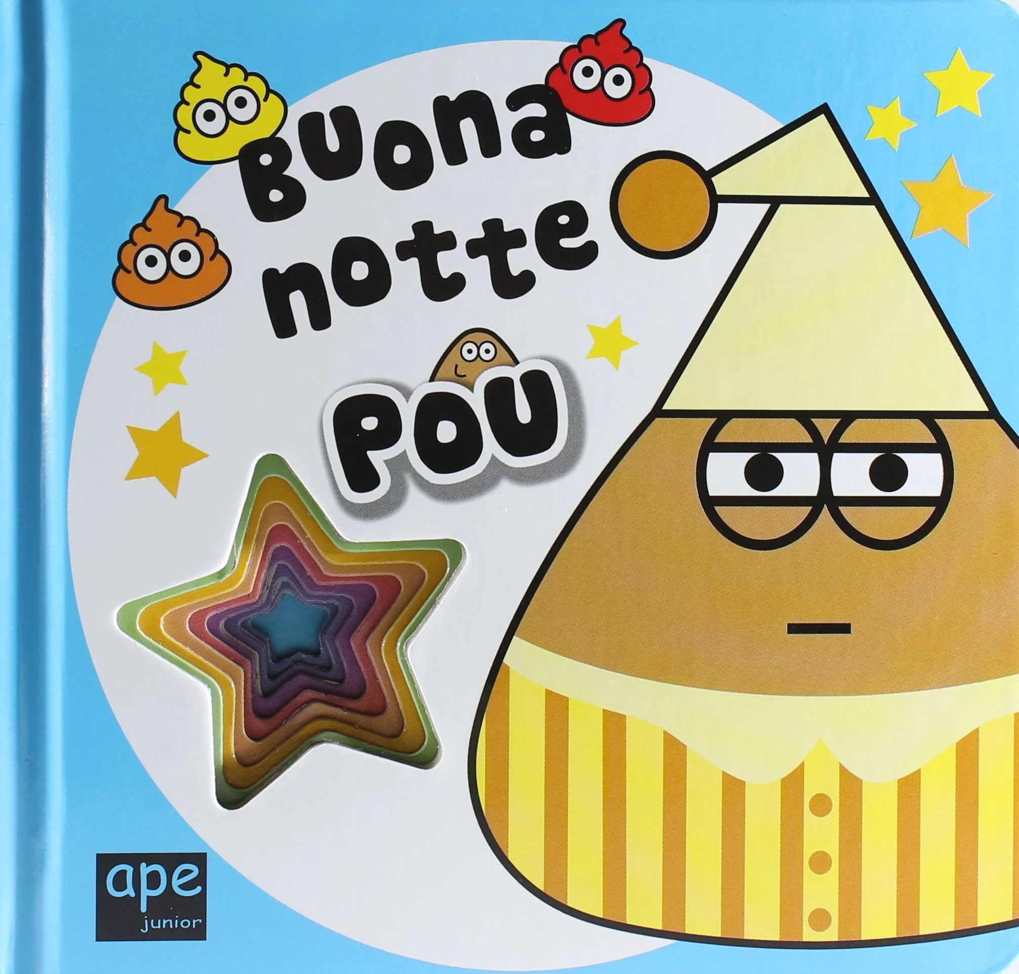 Libro buonanotte Pou - Ape Junior